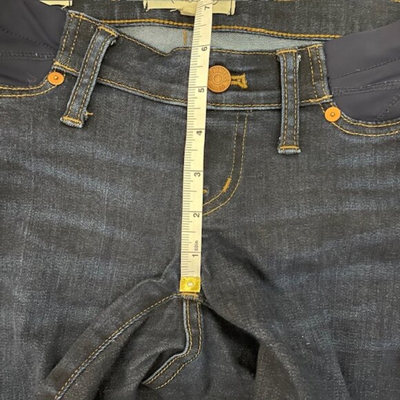 Madewell Size 25 Maternity Adjustable Skinny Jeans in Lakespur Wash - Picture 10 of 10